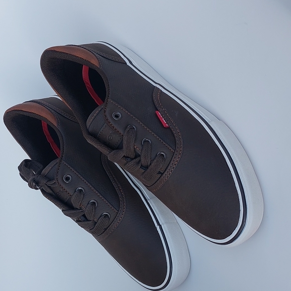 Levis men's casual lace up sneakers size 7 - Picture 3 of 9